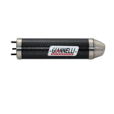Výfuk GIANELLI pro Derbi Senda DRD PRO 50 SM Homologovaný carbon